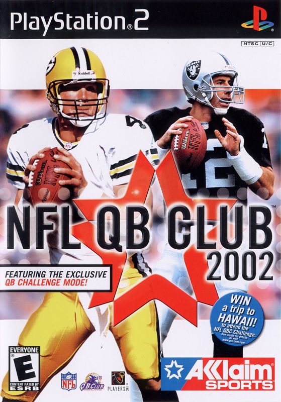 NFL QB Club 2002 box art for Playstation 2